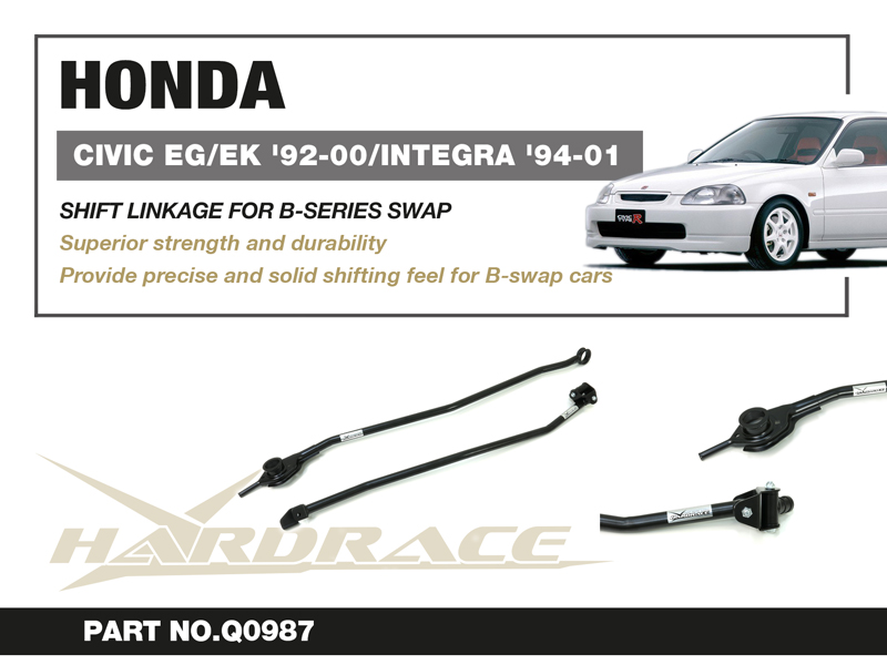 HONDA CIVIC EG/EK '92-00/ INTEGRA '94-01 SHIFT LINKAGE FOR B-SERIES SWAP - 2PCS/SE