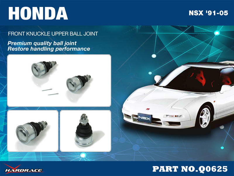 HONDA/ACURA NSX '91-05
FRONT KNUCKLE UPPER BALL JOINT - 2PCS/SET