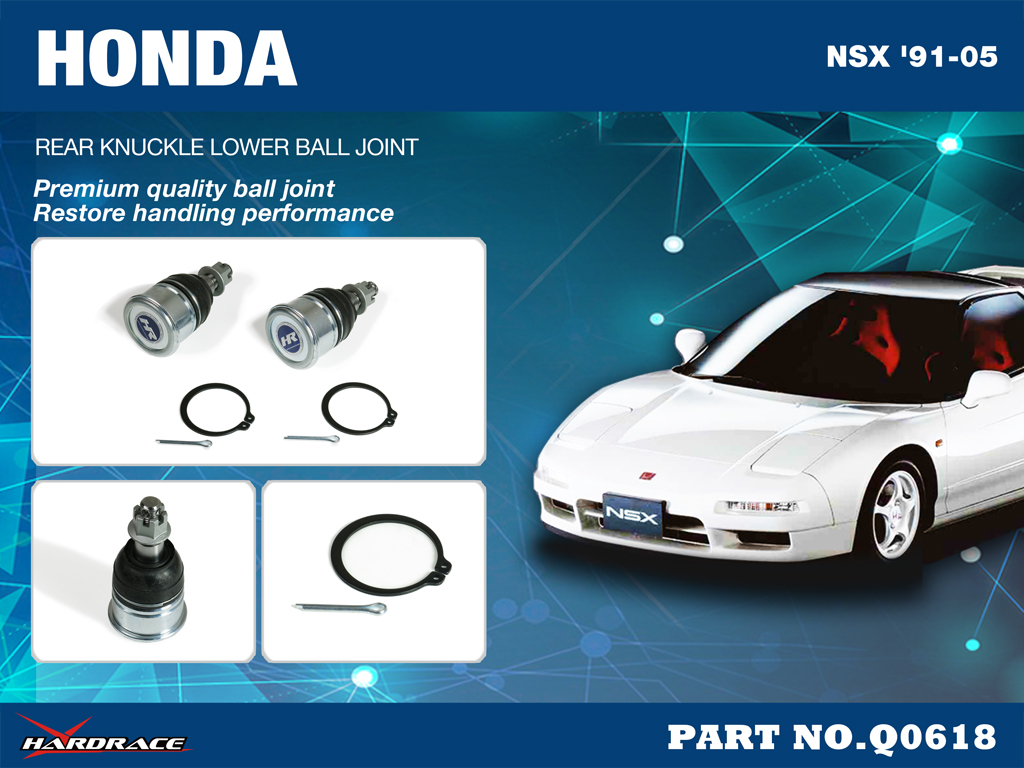 HONDA/ACURA NSX '91-05
Bakre KNUCKLE LOWER Led - 2 St/Sats