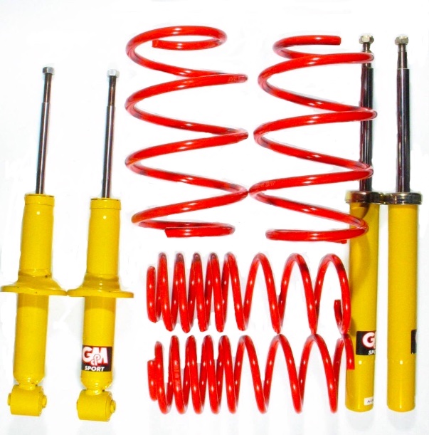Geparts Chassis Kit / Road Handling Kit Opel ASCONA C 1.3-2.0 (Front=Koniska) lowers 40mm