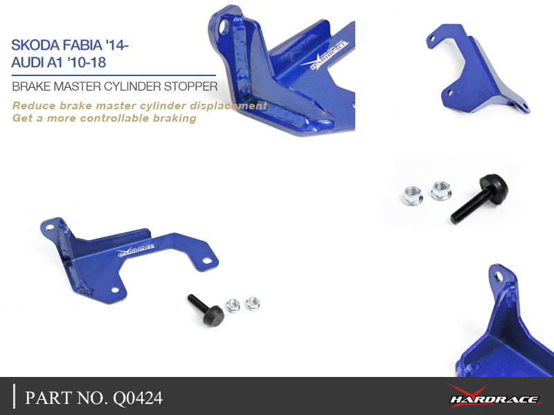 SKODA FABIA '14-/ AUDI A1 '10-18
BRAKE MASTER CYLINDER STOPPER - 1PCS/SET
FOR LHD MODELS