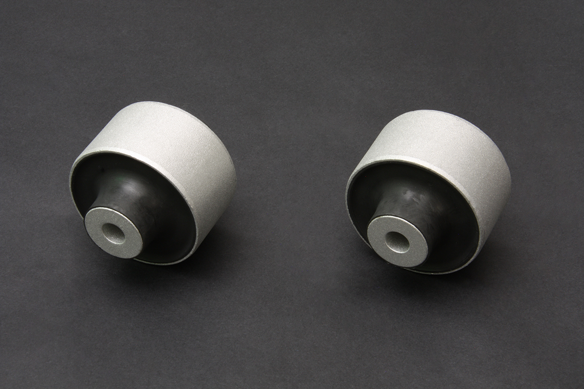 BMW 3 'S E9X/ 1'S E8X/ X1 E84/ Z4 E89 /E6X 
FRONT LOWER-FRONT ARM BUSHING
(HARDEN RUBBER) 2PCS/SET