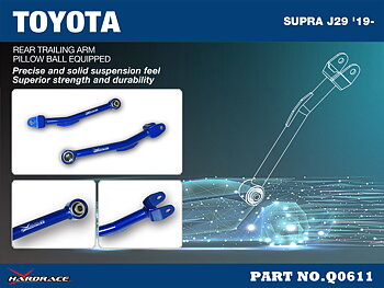 TOYOTA SUPRA J29 '19-/ BMW 3'S G20/G21 '19-/ Z4 G29 '19- 
Bakre Länkarm
(Länklager) - 2 St/Sats