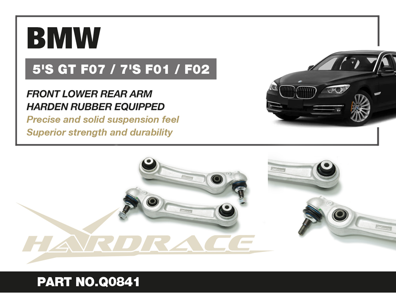 BMW 5'S GT F07/ 7'S F01/F02
Främre LOWER - Bakre ARM - RWD
(Hårdare Gummi) - 2 St/Sats