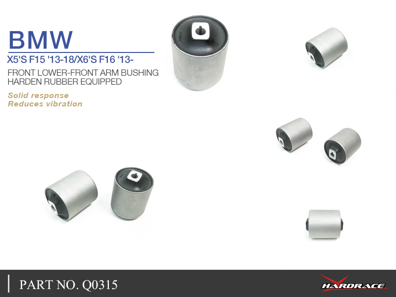 BMW X5'S F15 '13-18/X6'S F16 '13-
FRONT LOWER-FRONT ARM BUSHING - 2PCS/SET