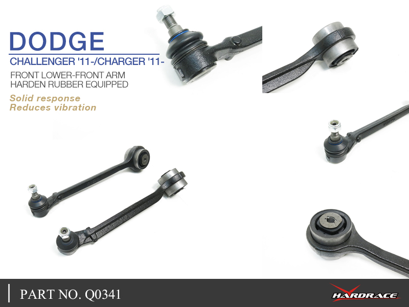 DODGE CHALLENGER '11-/CHARGER '11- 
Främre LOWER-Främre ARM (Hårdare Gummi) - 2 St/Sats
