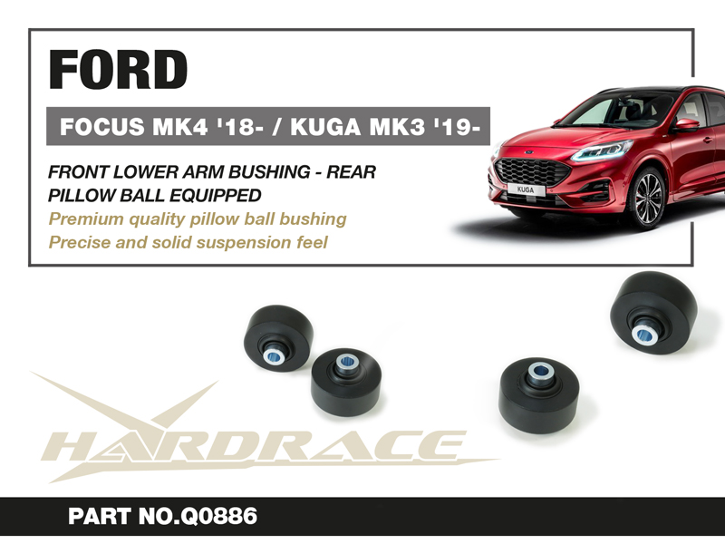 FORD FOCUS MK4 '18- / KUGA MK3 '18-
FRONT LOWER ARM REAR BUSHING KIT
(PILLOW BALL) - 2PCS/SET