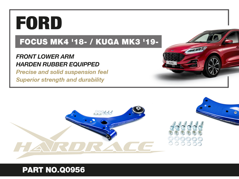 FORD FOCUS MK4 '18-/KUGA MK3 '19- Främre Bärarm ASSY (Hårdare Gummi) - 2 St/Sats