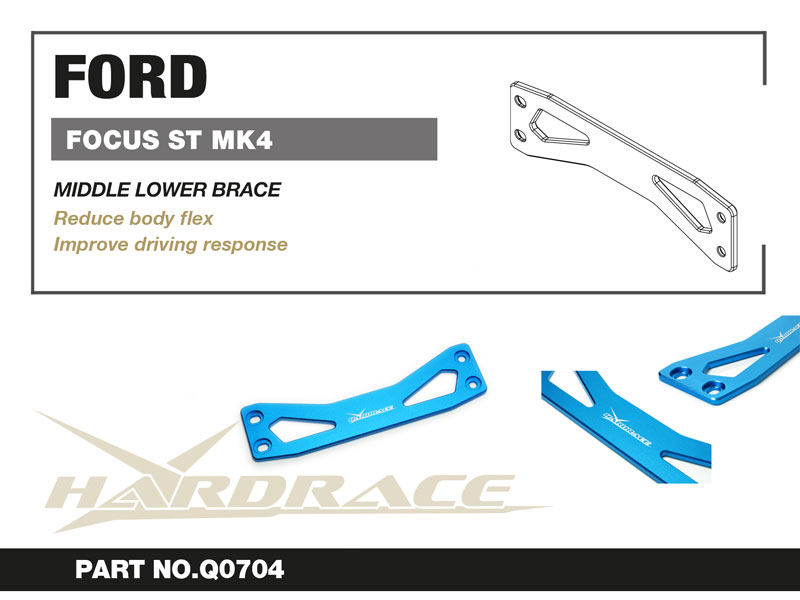 FORD FOCUS MK4 ST '19-
MIDDLE LOWER BRACE - 1 St/Sats