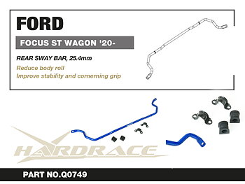 FORD FOCUS ST WAGON '20-
REAR SWAY BAR, 25.4mm - 5PCS/SET