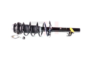 Complete Suspension strut front CITROEN C1 II 04.2014- 1.0VTI, 1.2VTI (WITH SUNROOF), PEUGEOT 108 05.2014- 1.0VTI, 1.2VTI (WITH SUNROOF), TOYOTA AYGO (PAB4_, KGB4_) 05.2014- 1.0VTI, 1.2VTI (WITH SUNROOF)