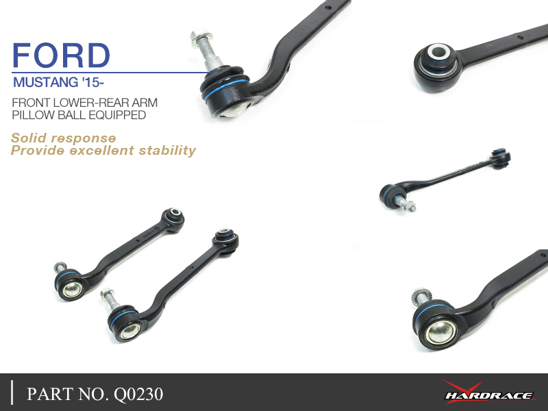 FORD MUSTANG '15- 
FRONT LOWER-REAR ARM
(PILLOW BALL BUSHING) 2PCS/SET