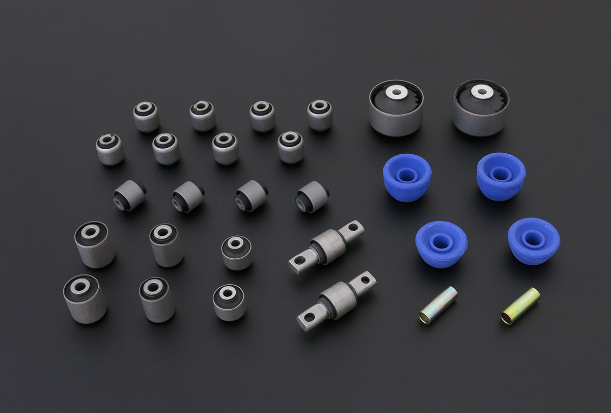 ACCORD 90-93 
COMPLETE BUSHING SET
(HARDEN RUBBER) 28PCS/SET