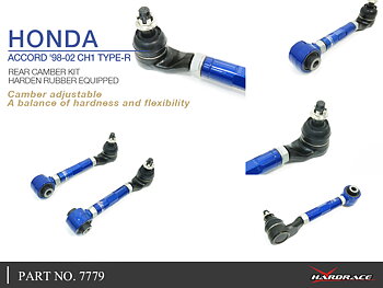 HONDA ACCORD '98-02 CH1 TYPE-R
REAR CAMBER KIT 
(HARDEN RUBBER) - 2PCS/SET