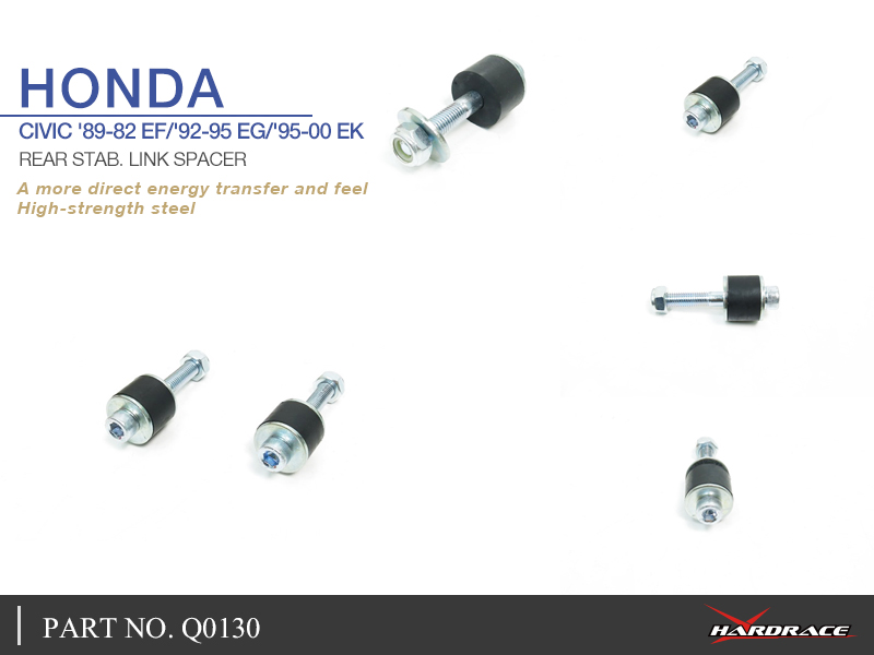 HONDA CIVIC '89-92 EF/'92-95 EG/'95-00 EK
Bakre STAB. LINK SPACER - 2 St/Sats
