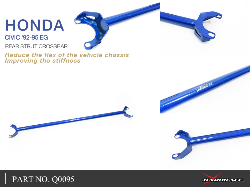 HONDA CIVIC '92-95 EG
REAR STRUT CROSSBAR - 1PCS/SET