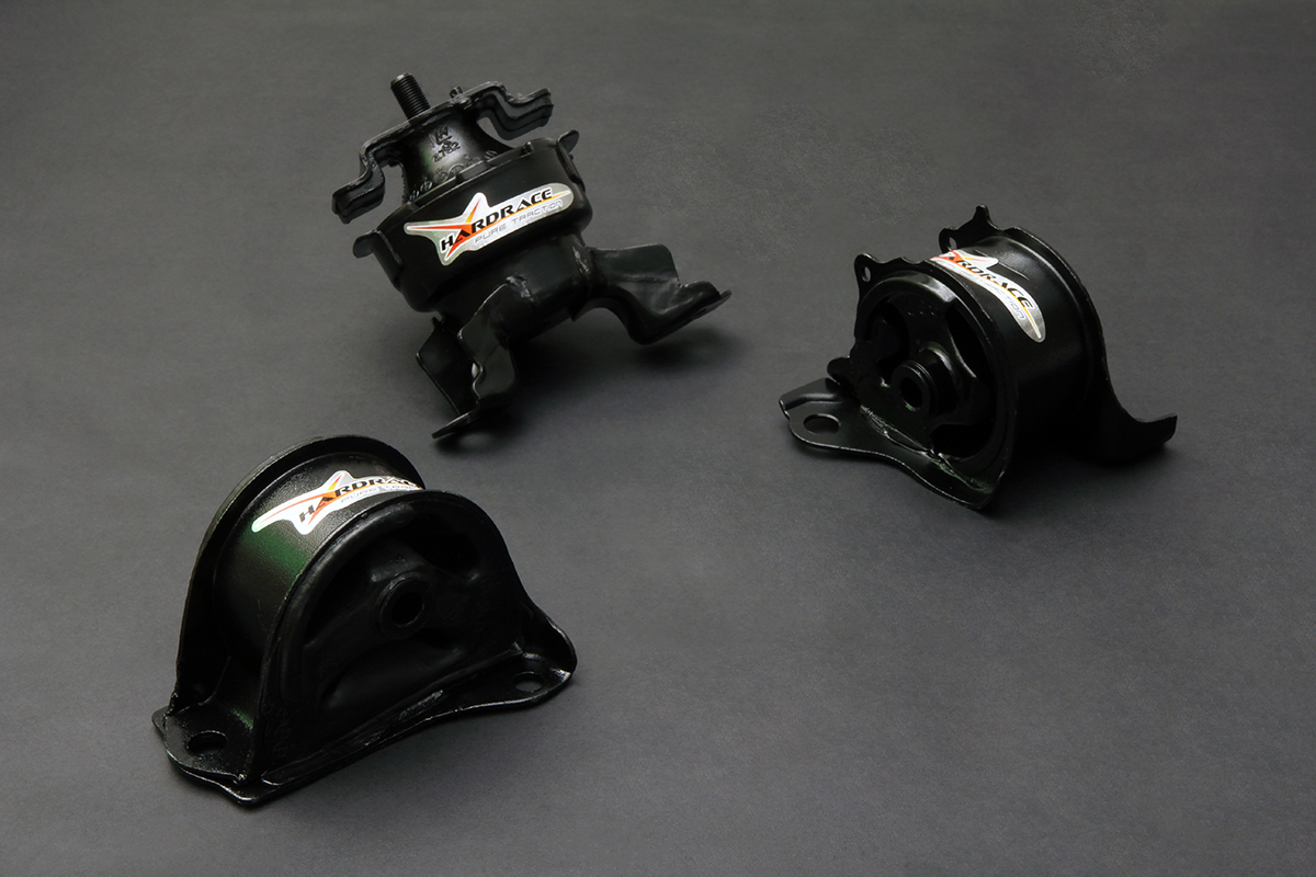 HONDA CIVIC EK AT/MT 
HARDEN ENGINE MOUNT 3PCS/SET
(EXCEPT FRONT 2 MOUNTS - BELOW THE RADIATOR)