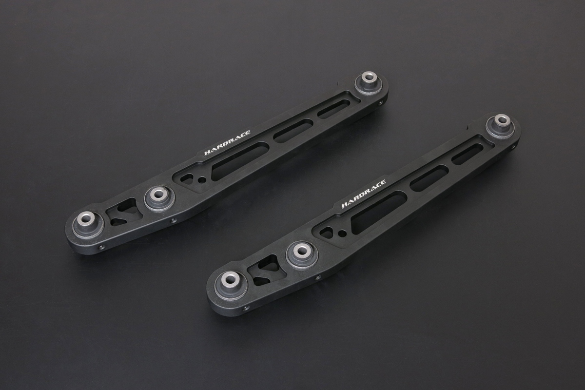 CIVIC EK'97-00 REAR LOWER ED-BLACK CONTROL ARM
(HARDEN RUBBER-ALUMINUM) 2PCS/SET