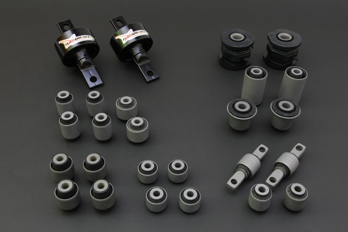 HONDA CIVIC EK-JDM 96-00 /EK SI-USDM 99-00
ARM BUSHING COMPLETE SET (HARDEN RUBBER) 26PCS/SET
