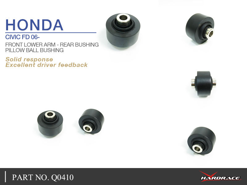 HONDA CIVIC FD 06- 
FRONT LOWER ARM - FRONT BUSHING
(PILLOW BALL) - 2PCS/SET