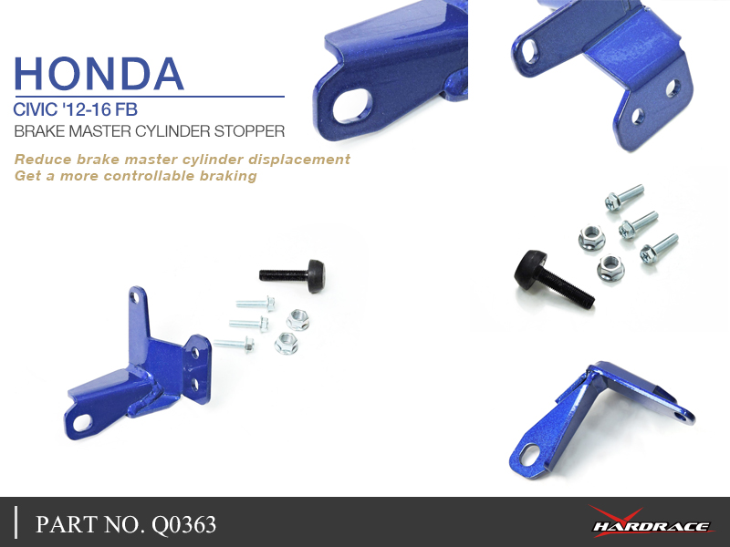 HONDA CIVIC '12-16 FB
BRAKE MASTER CYLINDER STOPPER - 1 St/Sats
FOR LHD MODELS