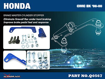 HONDA CIVIC '96-00
BRAKE MASTER CYLINDER STOPPER V2. - 2 St/Sats
FOR LHD MODELS