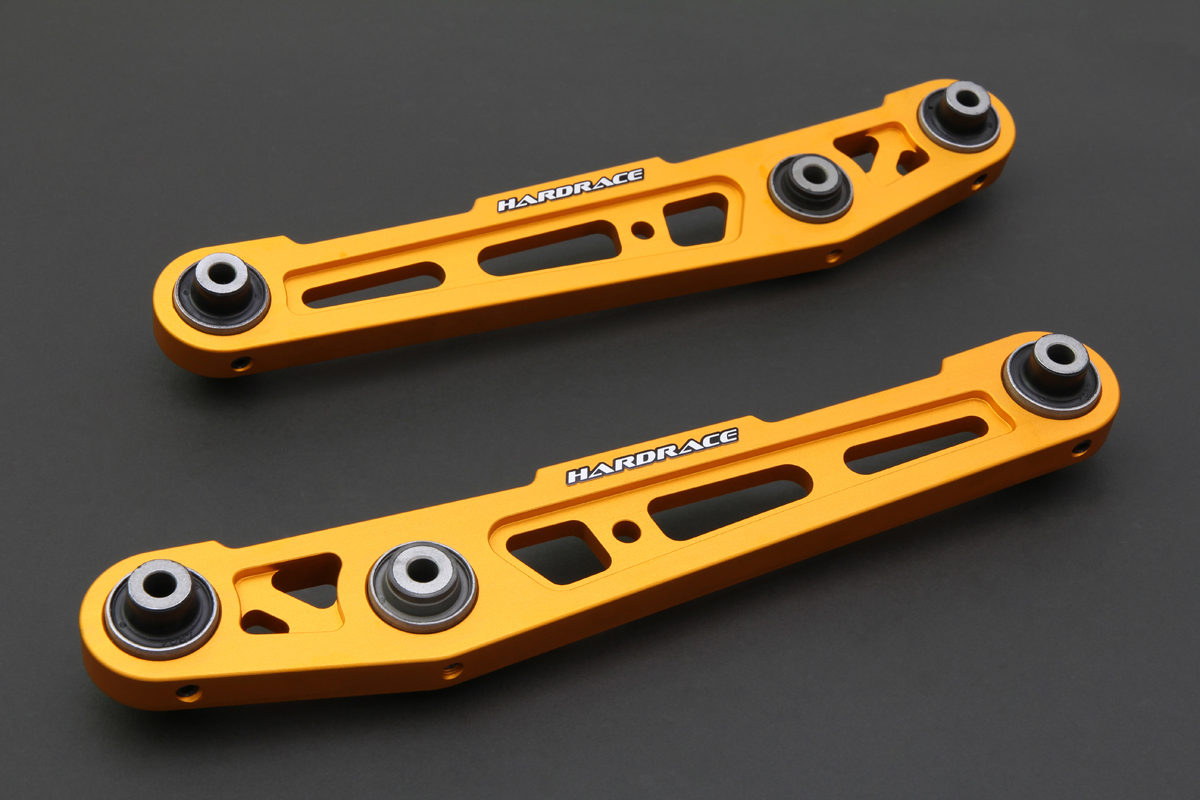 HONDA CIVIC EG 
Bakre LOWER CONTROL -40MM Stötdämpare Bussning
(Hårdare Gummi-ALUMINUM-GOLD COLOR) 2 St/Sats