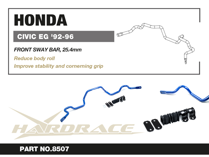 HONDA CIVIC EG '92-96 FRONT SWAY BAR, 25.4mm - 7PCS/SET ? BULK (5% off with 30 + sets order)