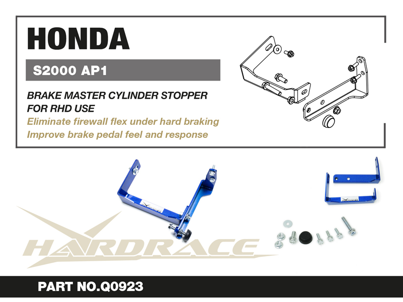HONDA S2000 AP1 BRAKE MASTER CYLINDER STOPPER FOR RHD MODELS - 2PCS/SET