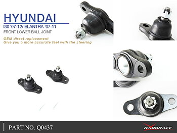 HYUNDAI I30 '07-12/ ELANTRA '07-11
Främre LOWER Led - 2 St/Sats