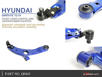 HYUNDAI SANTA FE '12-19
FRONT LOWER CONTROL ARM
(HARDEN RUBBER) - 2PCS/SET