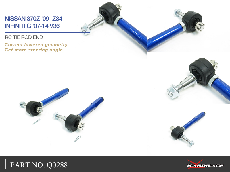 NISSAN 370Z Z34/ INFINITI G '06-14 V36/ Q50/Q60 '14- V37
RC Styrled - 2 St/Sats