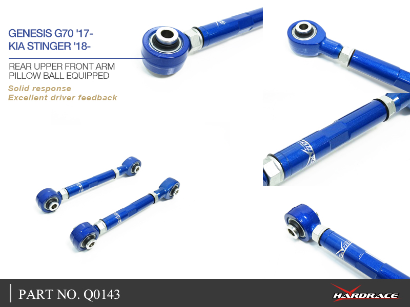 GENESIS G70 '17- / KIA STINGER '18-
REAR UPPER FRONT ARM
(PILLOW BALL) - 2PCS/SET