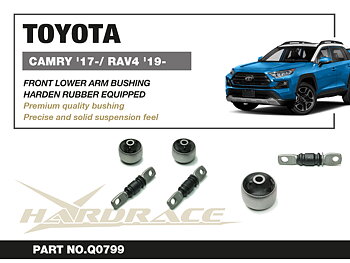 TOYOTA RAV4 '19- /CAMRY '17-/ LEXUS ES '18-
Främre Bärarm Bussning 
(Hårdare Gummi) 4 St/Sats