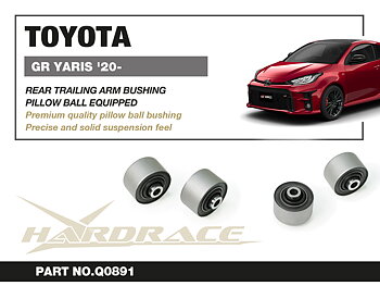 TOYOTA GR YARIS '20-
Bakre Länkarm Bussning KIT
(Länklager) - 2 St/Sats
