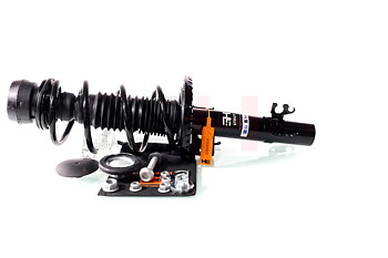 Complete Suspension strut front AUDI A1 (8X) 05.2010-> 1.4TFSI (AUTOMATIC TRANSMISSION), 1.6TDI, 2.0TDI (W/O SPORT chassi), SEAT IBIZA IV (6J5, 6J8) 03.2008-> 1.2TDI, 1.4TDI, 1.6TDI, 1.9TDI (W/O SPORT chassi)