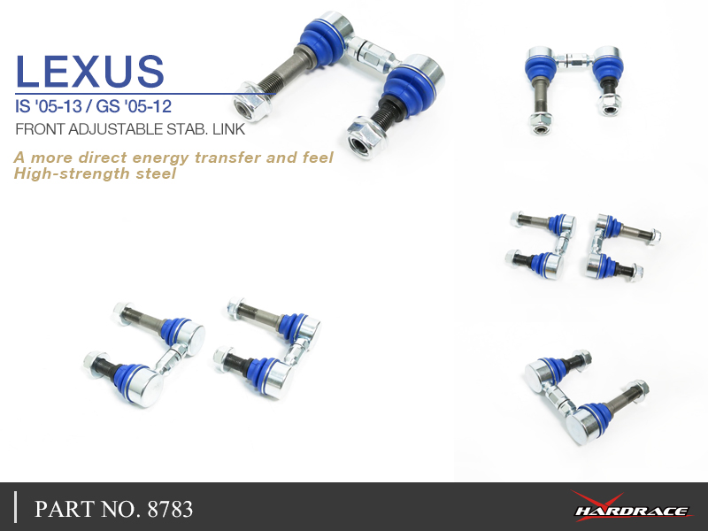 LEXUS IS '05-13/GS '05-12
Främre Justerbar STAB. LINK 2 St/Sats