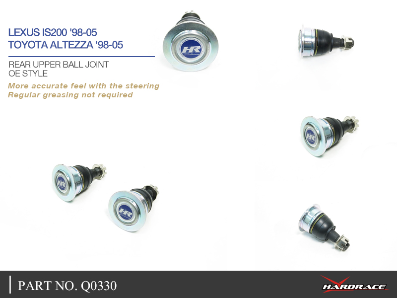 LEXUS IS / TOYOTA ALTEZZA '98-05 
REAR UPPER BALL JOINT (OE STYLE) - 2PCS/SET