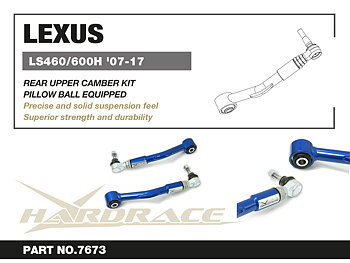 LEXUS LS460/600H '07-17
REAR UPPER CAMBER KIT
(PILLOW BALL) 2PCS/SET