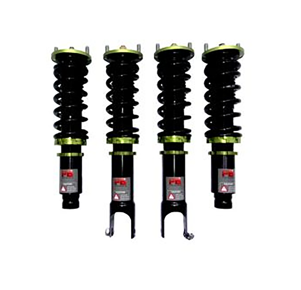 PB Coilovers kit 4 wheel, 1 Way Adjustable Toyota GT86 2.0
