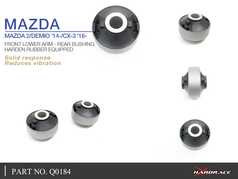 MAZDA 2/DEMIO '14-/CX-3 '16-
FRONT LOWER ARM - REAR BUSHING - 2PCS/SET