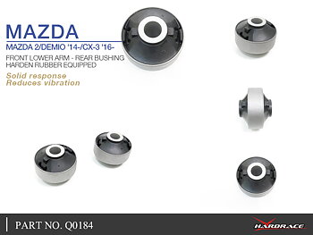 MAZDA 2/DEMIO '14-/CX-3 '16-
Främre Bärarm - Bakre Bussning - 2 St/Sats