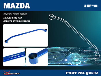 MAZDA 3 BP '19-
Främre LOWER BRACE - 1 St/Sats