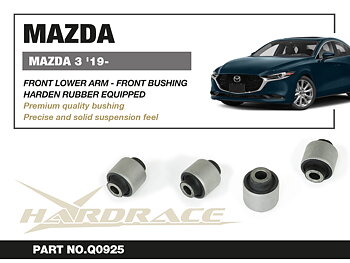 MAZDA3 BP '19-
Främre Bärarm - Främre Bussning 
(Hårdare Gummi) - 2 St/Sats