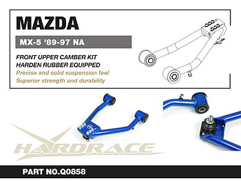 MAZDA MIATA NA'89-97
Främre Övre CAMBER ARM
(Hårdare Gummi) - 2PCS/ET