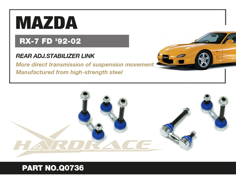 MAZDA RX-7 '92-02 FD
BakreJusterbar  Stab Stag - 2 St/Sats