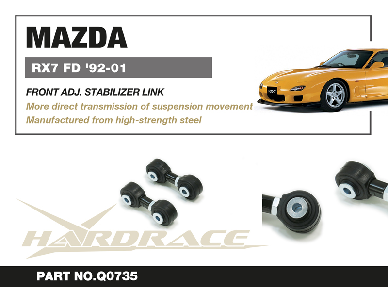 MAZDA RX-7 '92-02 FD
FRONT ADJ. STABILIZER LINK - 2PCS/SET