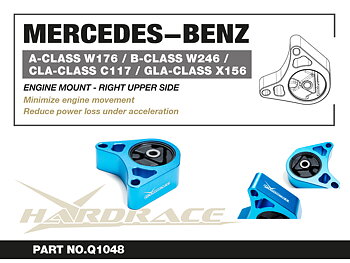 M-BENZ A-CLASS W176/ B-CLASS W246/ CLA C117/ GLA X156 RIGHT UPPER ENGINE MOUNT - 1PCS/SET FOR 2.0T ENGINES