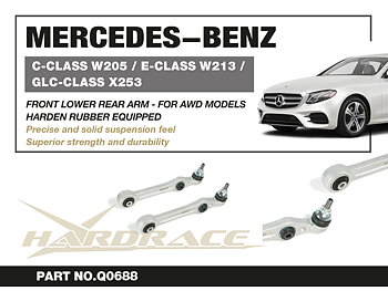 MERCEDES-BENZ C-CLASS W205/ E-CLASS W213 AWD
FRONT LOWER REAR ARM
(HARDEN RUBBER) - 2PCS/SET