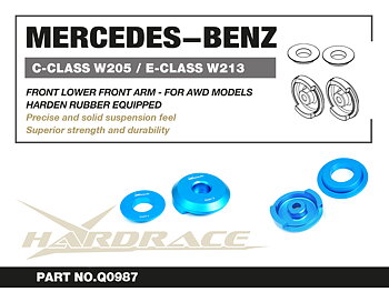 M-BENZ C-CLASS '15-21/GLC '15-/E-CLASS '17- Bakre SUBFRAME ANTI-VIBRATION INSERT - 4 St/Sats